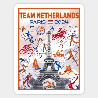 Team Netherlands - 2024 Sticker